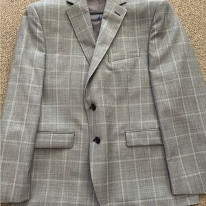 Ralph Lauren Gray Checkered Blazer